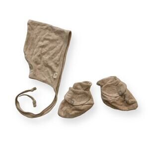 Briar x Goumi Bonnet & Goumi Booties (Summit Color)